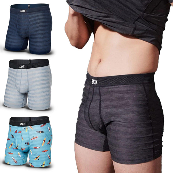 SAXX Droptemp Cooling Mesh Boxer Brief w/ The Ballpark Pouch - Saxx - Ridge & River