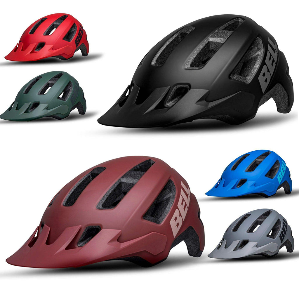 bell bicycle helmet replacement parts adjustment cover Bell Nomad 2 Mips Bike Helmet Ergo Fit Adjustment Trail-Specific Design