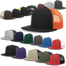 Richardson 511 Flatbill Hat Wool Blend Hi-Pro Trucker Adjustable Snapback - OSFM - Richardson - Ridge & River