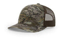 Richardson 112P Camo Trucker Hat Snapback Caps Camo Blaze Orange Realtree Mossy Oak Hats - Richardson - Ridge & River