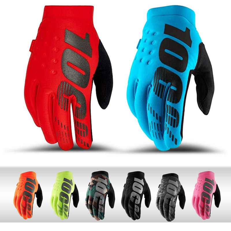 bicycle cold weather gloves 100% Brisker Cold Weather Gloves Dual-layer Insulated Softshell TPR Wrist closure system for Mountain Bike Motocross Riding Snowmobile
