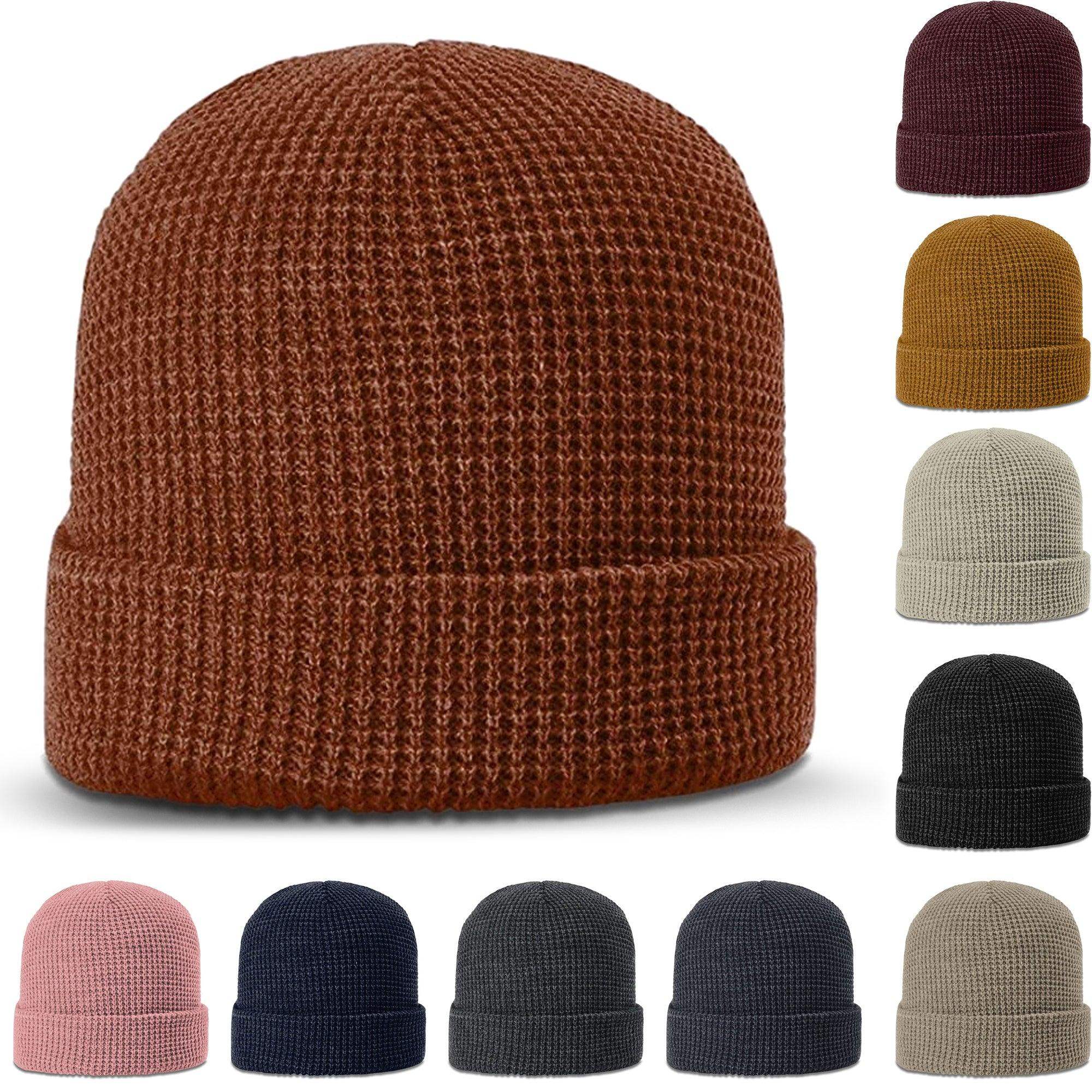 Richardson 146 Waffle Knit Beanie Blank Beanie Stocking Hat | Ridge & River
