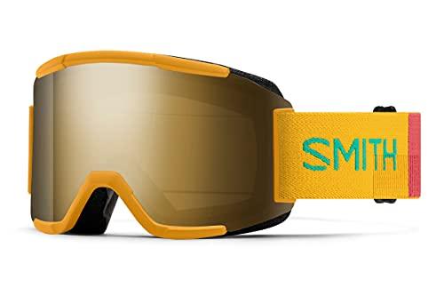 Smith Squad Snow Goggle - Saffron Landscape | ChromaPop Sun Black Gold Mirror + Extra Lens - Smith - Ridge & River
