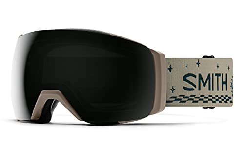 USED Smith I/O MAG XL Asia Fit Snow Goggle - Limestone Vibes | ChromaPop Sun Black + Extra Lens