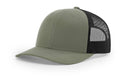 Richardson 115 Trucker Hat Low Profile Snapback 6 Panel Hat Trucker Cap MD/LG - Richardson - Ridge & River