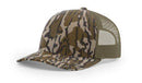 Richardson 112P Camo Trucker Hat Snapback Caps Camo Blaze Orange Realtree Mossy Oak Hats - Richardson - Ridge & River