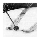 USED Edgie Wedgie Crossing Less Ski Tip Connector Beginner Skier - Pink