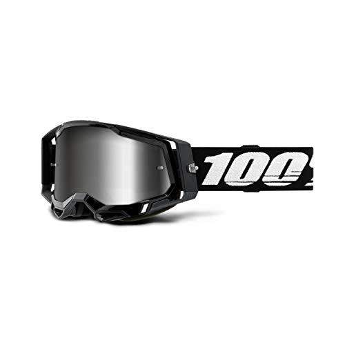 100% Unisex Racecraft 2 Motocross Goggles - Triple-Layer Foam, Anti-Fog Lens, Interchangeable