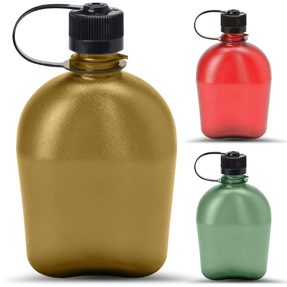 Nalgene Oasis Canteen, Lightweight Plastic Water Bottle, 32oz - Nalgene - Ridge & River
