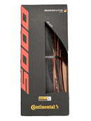 USED Grand Prix 5000 700 x 28 Folding Black/transparent + Black Chili