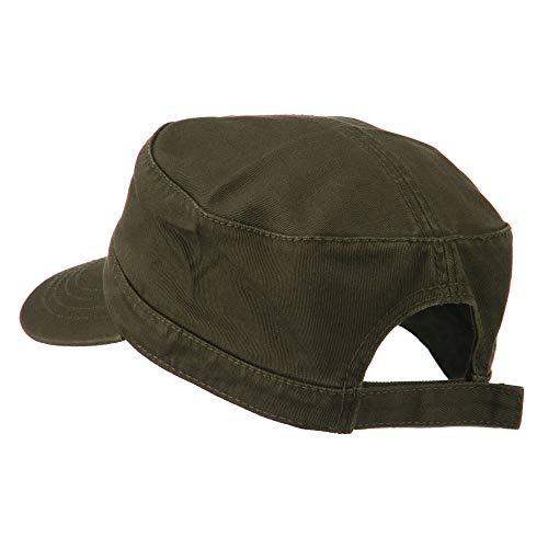 OTTO Military Cap Army Hat Garment Washed Cadet Cap - OSFM - OTTO 109 - OTTO - Ridge & River