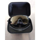 Used 100% S3 Sport Performance Sunglasses - Sport and Cycling Eyewear (Soft TACT Black - Soft Gold Lens) - 100% - Ridge & River