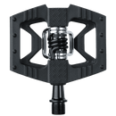 Crankbrothers Doubleshot Hybrid Bike Pedal - Flat/Clipped-In City Bicycle Pedal, Premium Bearings and Seals