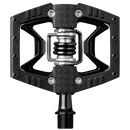 Crankbrothers Doubleshot Hybrid Bike Pedal - Flat/Clipped-In City Bicycle Pedal, Premium Bearings and Seals