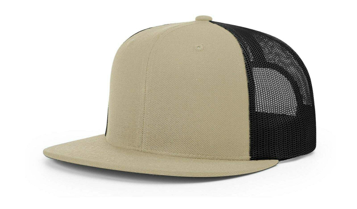 Richardson 511 Flatbill Hat Wool Blend Hi-Pro Trucker Adjustable Snapback - OSFM - Richardson - Ridge & River