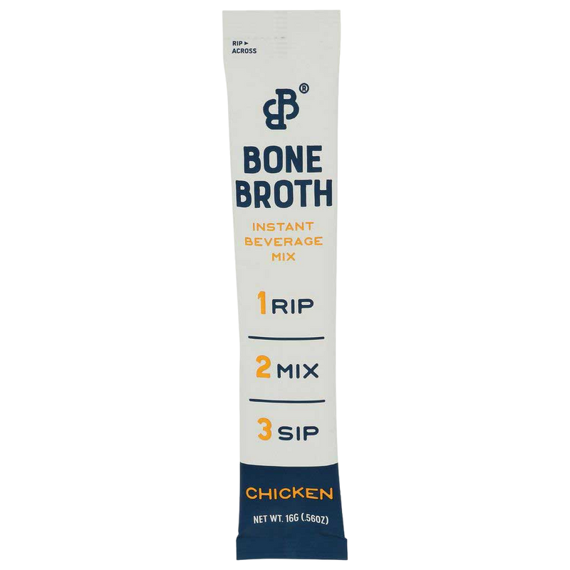 Bare Bones Bone Broth Instant Powdered Mix 10g Protein 15g Sticks