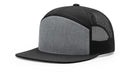 Richardson 168 Hat 7-Panel Trucker Cap Hi-Pro Adjustable Snapback - OSFM - Richardson - Ridge & River