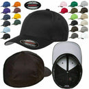 Flexfit Hat 6-Panel Original Fitted Baseball Cap Hat Model 6277, S/M, L/XL, XXL - FlexFit - Ridge & River