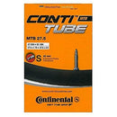 USED Continental Bicycle Tube, 27.5 x 1.75 - 2.5"/42 mm Presta Valve , Black
