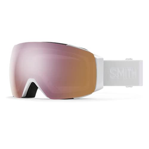 Used SMITH I/O MAG Asia Fit Snow Goggle - White Vapor | ChromaPop Everyday Rose Gold Mirror + Extra Lens - Smith - Ridge & River