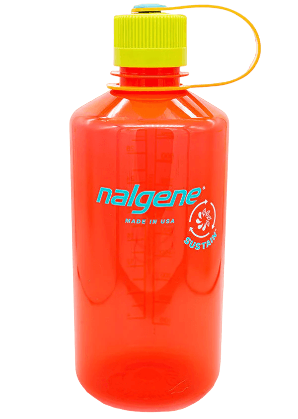 Nalgene Narrow Mouth 32oz Tritan Plastic Water Bottle, 32 Ounce