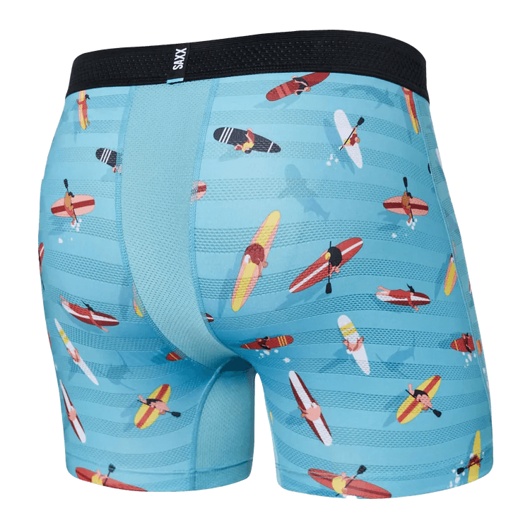 SAXX Droptemp Cooling Mesh Boxer Brief w/ The Ballpark Pouch - Saxx - Ridge & River